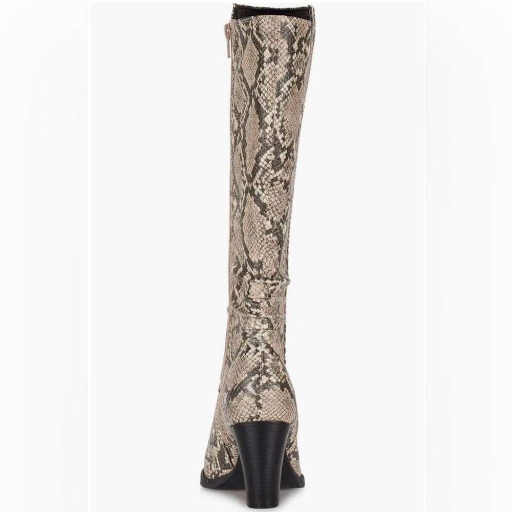 BareTraps Lilly Tall Snakeskin Embossed Boots - Picture 13 of 15